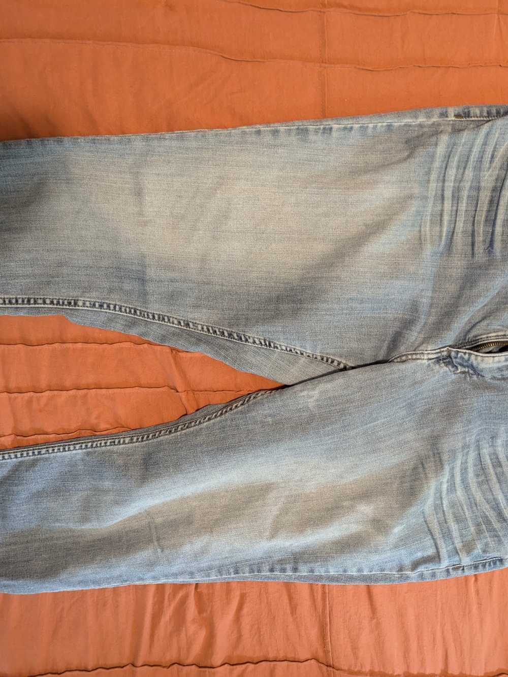 Riders by Lee Light Blue Washed Denim Top